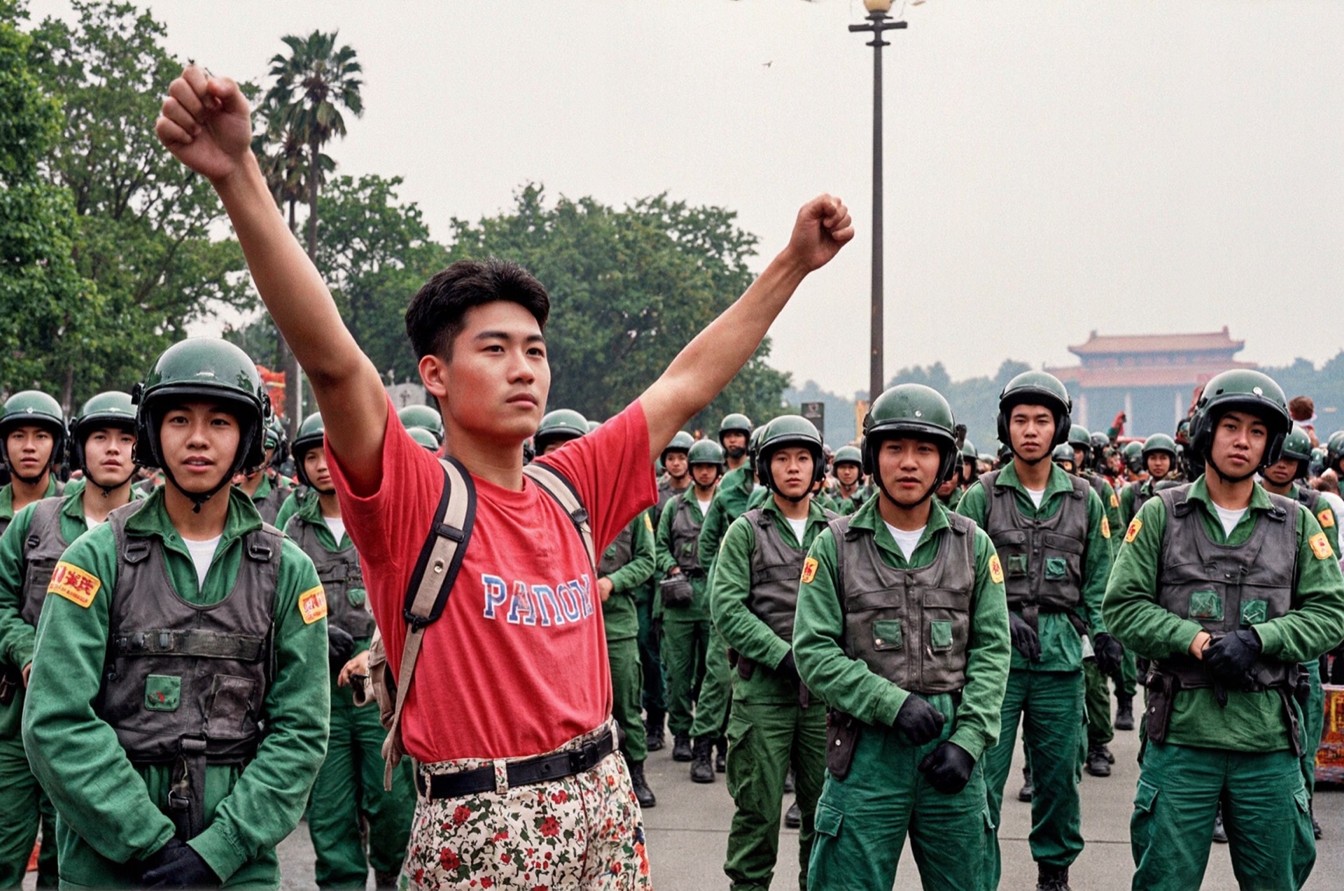 Tiananmen Square — Pixelwave upscaled delivery