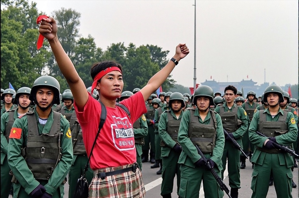 Tiananmen Square — Flux low-res candidate